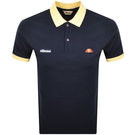 Ellesse Lessepsia Polo T Shirt Navy | Mainline Menswear us